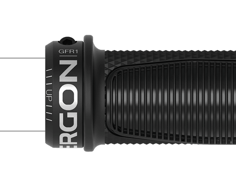 Ergon GFR1 Bar Grips in Black-5